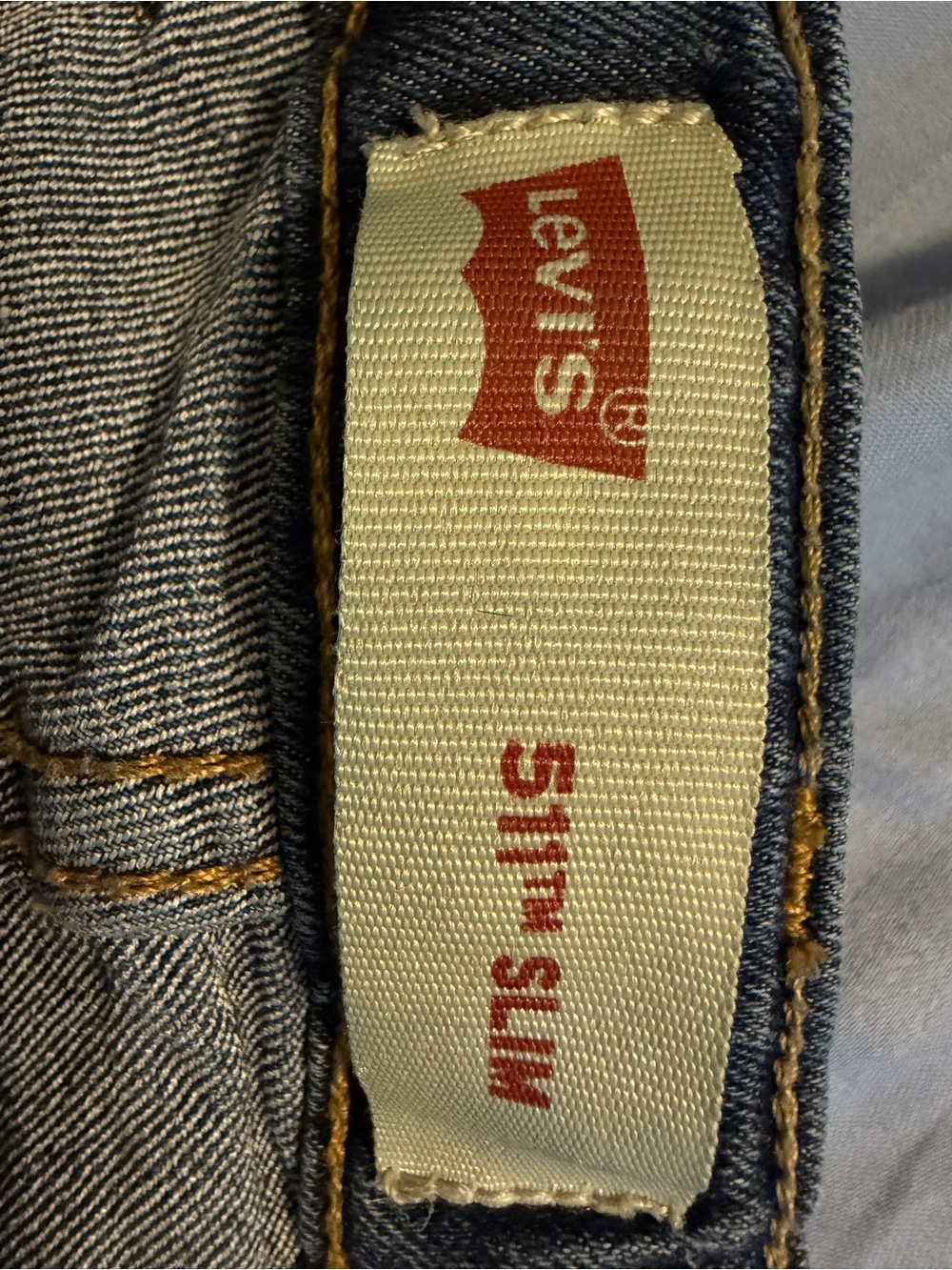 Levi's 511 Slim Boy’s Straight-Leg Jeans, 8 slim - Picture 3 of 3